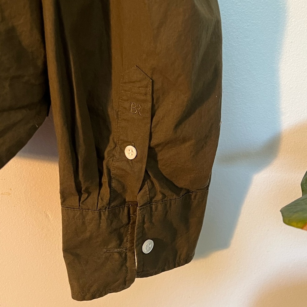 Banana Republic Boxy Crop Button Down - Picture 4 of 5